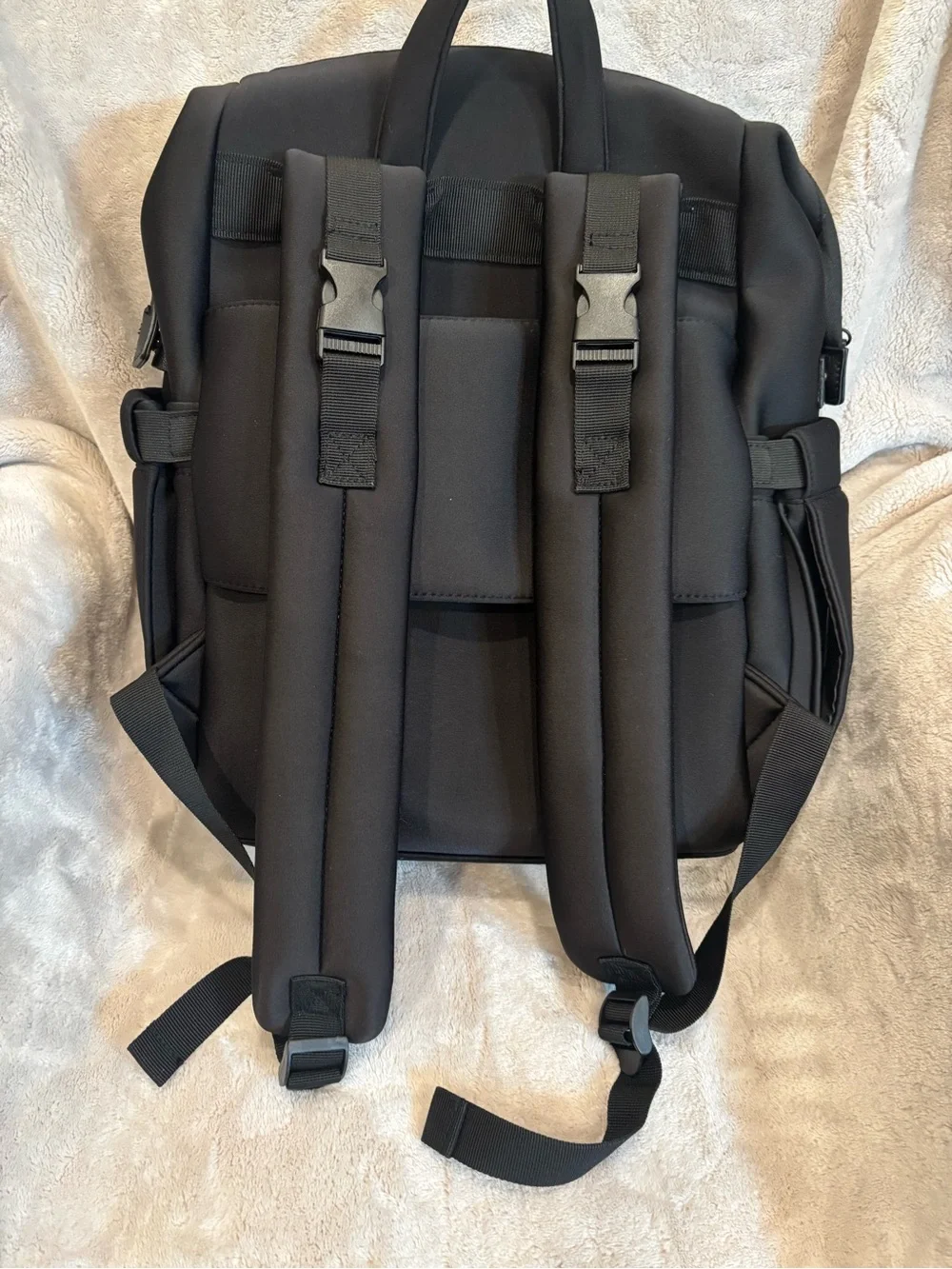 cloud island Black Diaper Bag Backpack
